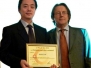 Remise du Prix de thèse, Pékin, 2010