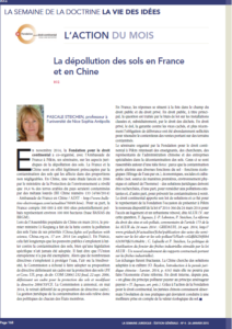 Dépollution des sols